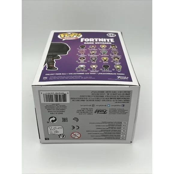 Funko Pop! Games #442 -  Fortnite Dark Voyager-NEW - Picture 8 of 8